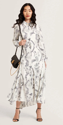 Ted baker white black floral - ted,