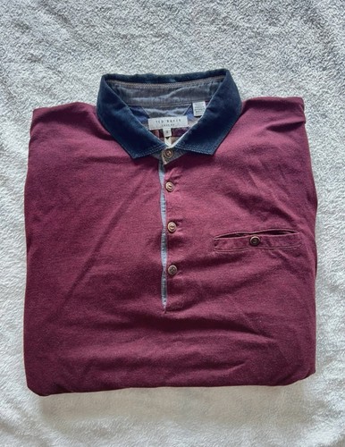 Ted baker burgundy long sleeve - long,